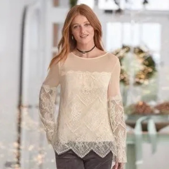 Sundance Victorian Elegance Top - Picture 1 of 7